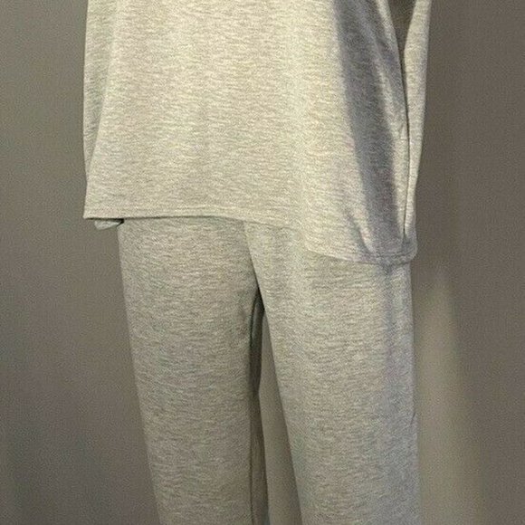 Fashion Nova Size Medium Two Piece Set Grey Lounge - Picture 2 of 5